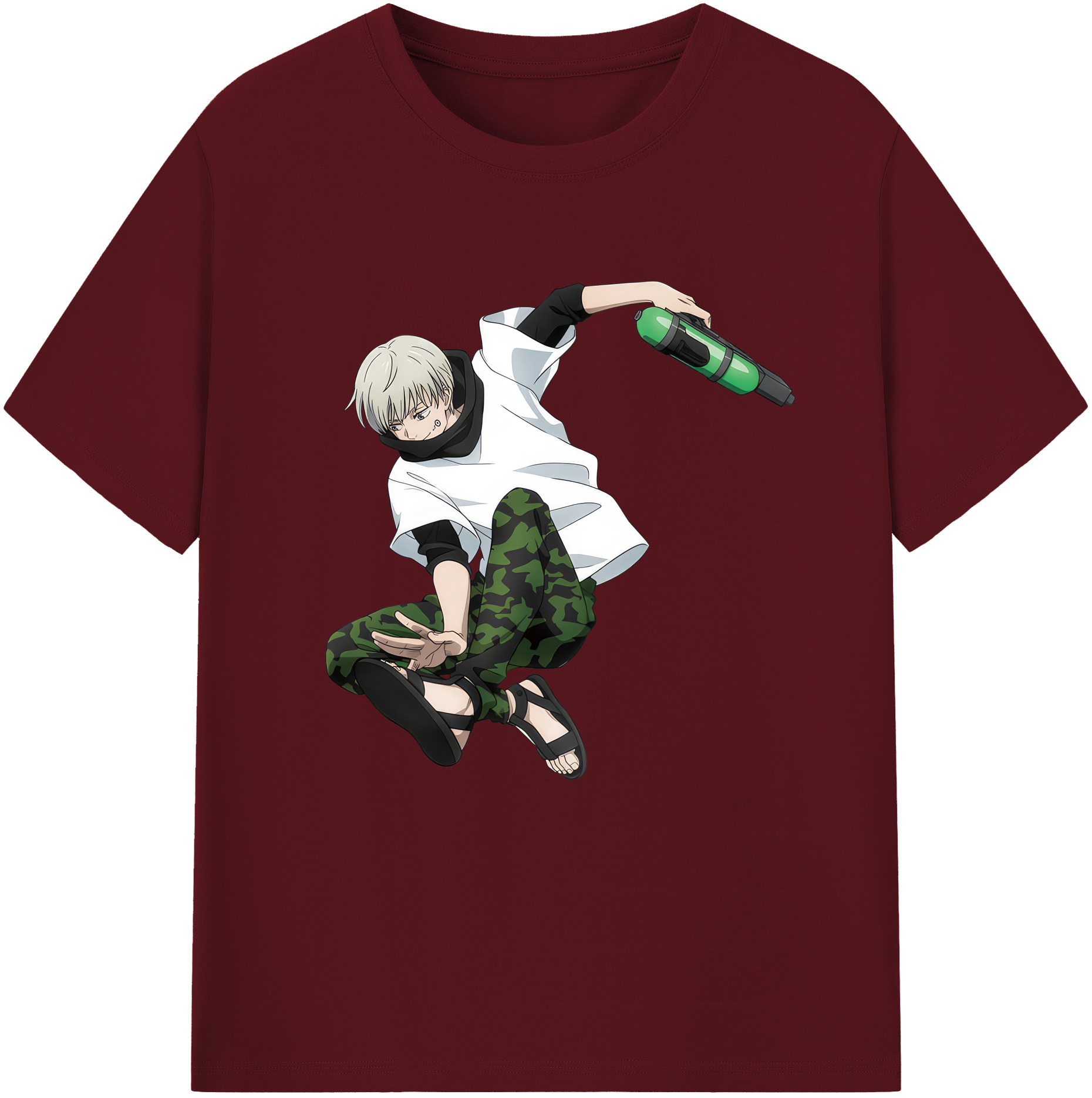 （画像用） 呪術廻戦 Jujutsu Kaisen 綿100％半袖Tシャツ（フロントプリント）